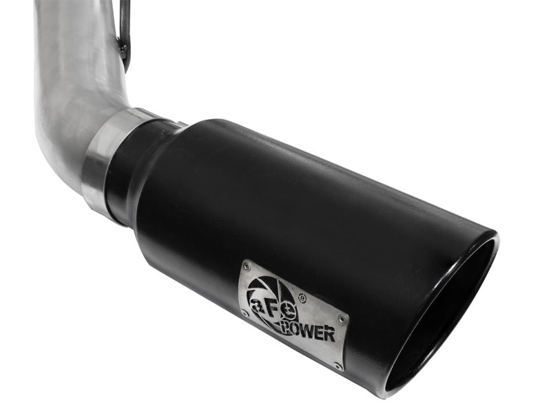aFe Atlas Exhaust 4in DPF - Back Al Steel 11 - 14 Ford Diesel Trucks V8 - 6.7L (td) - My Store
