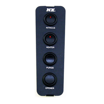 compare product Nitrous Express 10-14 Dodge Charger Custom Switch Panel