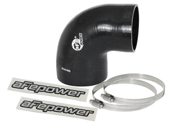 compare product aFe Magnum FORCE Intake Coupling Kit (4 IN ID to 3-3/8 IN ID x 90 Deg.) Elbow Coupler - Black