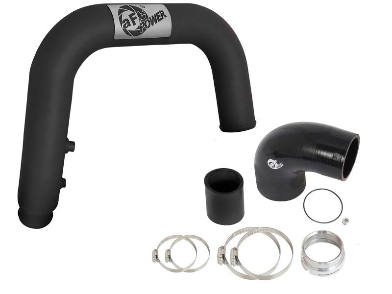 aFe BladeRunner 2.5in Black IC Tube Hot Side w/ Coupling & Clamp Kit 2016 GM Colorado/Canyon 2.8L - My Store