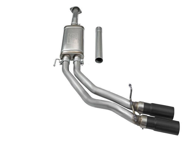 aFe Rebel Exhausts 3in SS Cat - Back 15 - 16 Ford F - 150 EcoBoost V6 2.7/3.5L V8 5.0L w/ Black Tips - My Store