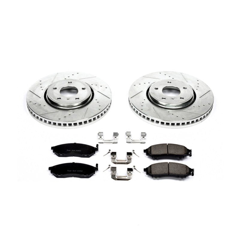 Power Stop 05 - 12 Infiniti FX35 Front Z23 Evolution Brake Kit - My Store