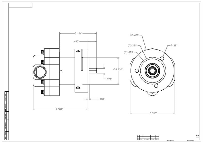Aeromotive Billet Hex Drive Fuel Pump - My Store