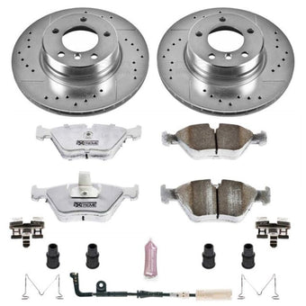 compare product Power Stop 04-05 BMW 525i Front Z26 Street Warrior Brake Kit