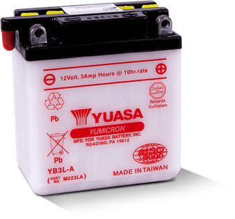 compare product Yuasa YB3L-A Yumicron 12-Volt Battery