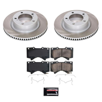 compare product Power Stop 07-21 Toyota Tundra Front Semi-Coated Rotor Kit