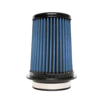 compare product Injen SuperNano Web Dry Air Filter w/ Twist Lock Base- 3.5in Flange ID / 5.5in Base / 6.3in Height