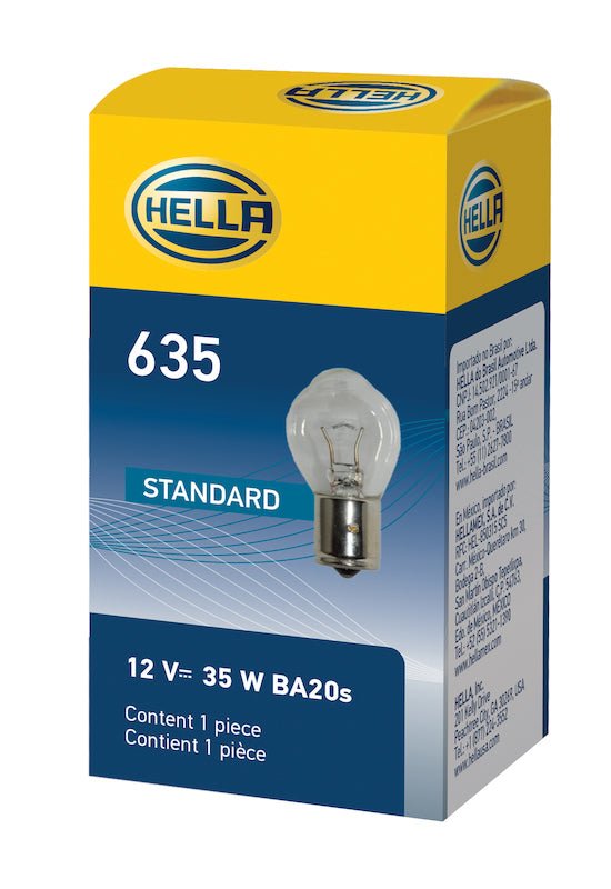 Hella Bulb 635 12V 35W Ba20S B11 F2 (MOQ 10) - My Store
