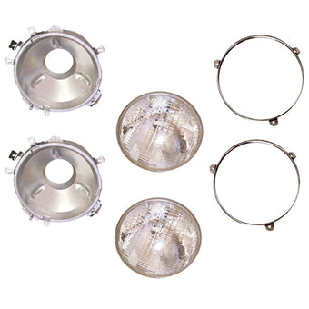 compare product Omix Headlight Assemblies 72-86 Jeep CJ Models