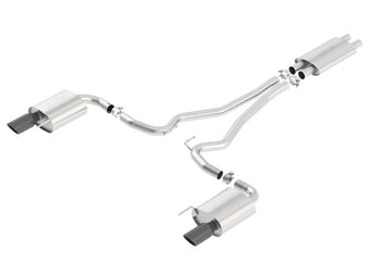 compare product Borla Touring Cat-Back 15 Ford Mustang GT 5.0L V8 MT/AT 2.5in pipe Black 4in tip