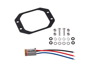 compare product Diode Dynamics SS3 Backlit Flush Mounting Kit ((Single))