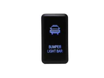 compare product Cali Raised Tall Style Toyota Oem Style Bumper Light Bar Switch - Blue