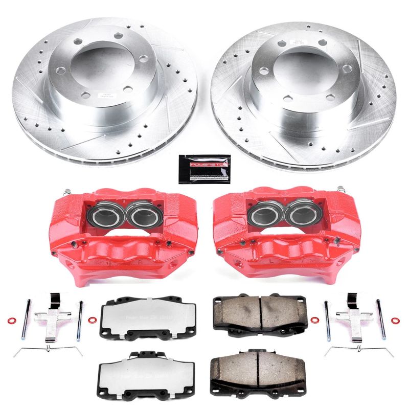 Power Stop 95 - 02 Toyota 4Runner Front Z36 Truck & Tow Brake Kit w/Calipers - My Store