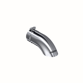 compare product MBRP Universal Tip 4 O.D. Turn Down 4 inlet 12 length