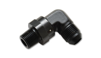 compare product Vibrant -6AN to 1/4in NPT Male Swivel 90 Degree Adapter Fitting