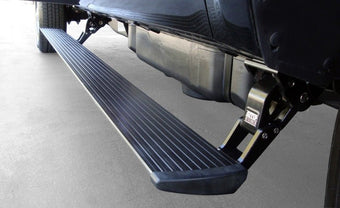 compare product AMP Research 2015-2016 Chevy Silverado 2500/3500 Double/Crew Cab PowerStep Plug N Play - Black