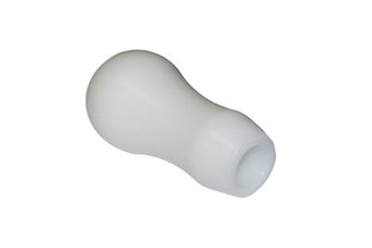 compare product Torque Solution Delrin Tear Drop Tall Shift Knob (White): Universal 10x1.25