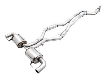 compare product AWE Tuning 2019+ BMW M340i (G20) Resonated Touring Edition Exhaust (Use OE Tips)