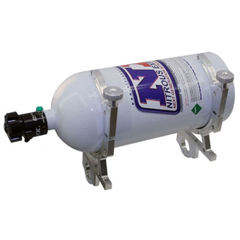 compare product Nitrous Express Billet Bracket for 10 Or 15lb N2O Bottle Incl 1-5/8in Bar Mounts