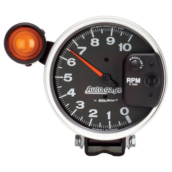 compare product Autometer 5 inch 10,000 RPM Monster Shift Lite Pedestal Tachometer