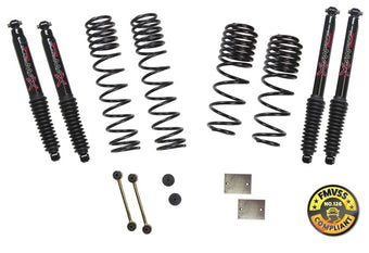 compare product Skyjacker 2018 Jeep Wrangler JL 4 Door 4WD (Non-Rubicon) Long Travel 2 Stage 1in-1.5in Coil System