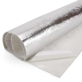 compare product DEI Heat Screen 36in x 40in - Mylar Radiant Glass Fiber Matting w/Adhesive Backing