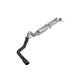 MBRP 2024+ Ford Ranger 2.7L 2.5 into 3in Single Side Exit Cat Back - BLK - My Store