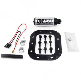 compare product DeatschWerks 165 LPH In-Tank Fuel Pump w/ 84-85 Chevrolet Corvette Install Kit