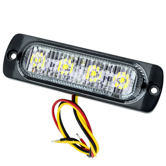 compare product Oracle 6 LED Dual Color Slim Strobe - Amber/White