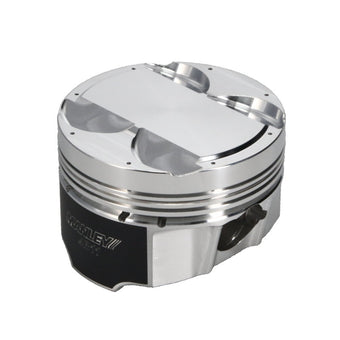 compare product Manley Mitsubishi 4B11 86.5mm Bore 9.0:1 CR -5cc Dish Turbo Tuff Piston Set w/ Rings