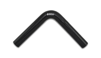 compare product Vibrant 4 Ply Reinforced Silicone Elbow Connector - 1in ID x 8in Leg 90 Deg Elbow (BLACK)