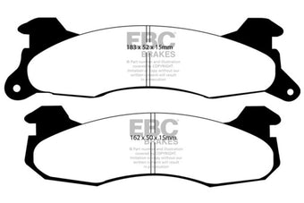 compare product EBC 83-93 Ford Mustang 2.3 (Rear Rotors) Ultimax2 Rear Brake Pads
