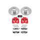 Power Stop 99 - 01 Jeep Cherokee Front Z36 Truck & Tow Brake Kit w/Calipers - My Store