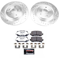 Power Stop 18 - 19 Honda Odyssey Rear Z26 Street Warrior Brake Kit - My Store