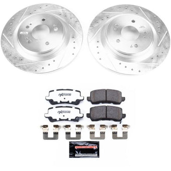 compare product Power Stop 18-19 Honda Odyssey Rear Z26 Street Warrior Brake Kit