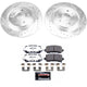 Power Stop 18 - 19 Honda Odyssey Rear Z26 Street Warrior Brake Kit - My Store