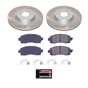 compare product Power Stop 17-22 Subaru Impreza Front Semi-Coated Rotor Kit