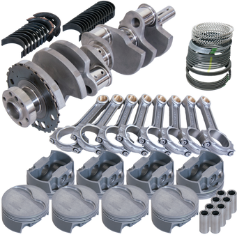 compare product Eagle Chevy LS1 4.000in Crank 24 Tth Reluctor 6.125in I-Beam Rods 3.905in Pistons Rotating Assembly