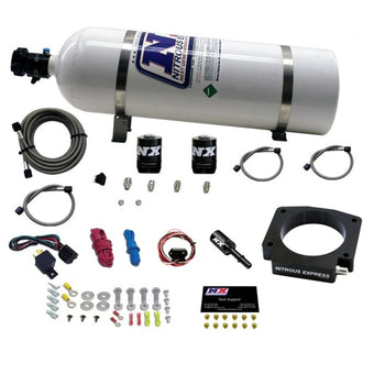 compare product Nitrous Express 15-17 Ford Mustang GT350 5.2L Nitrous Plate Kit w/15lb Bottle