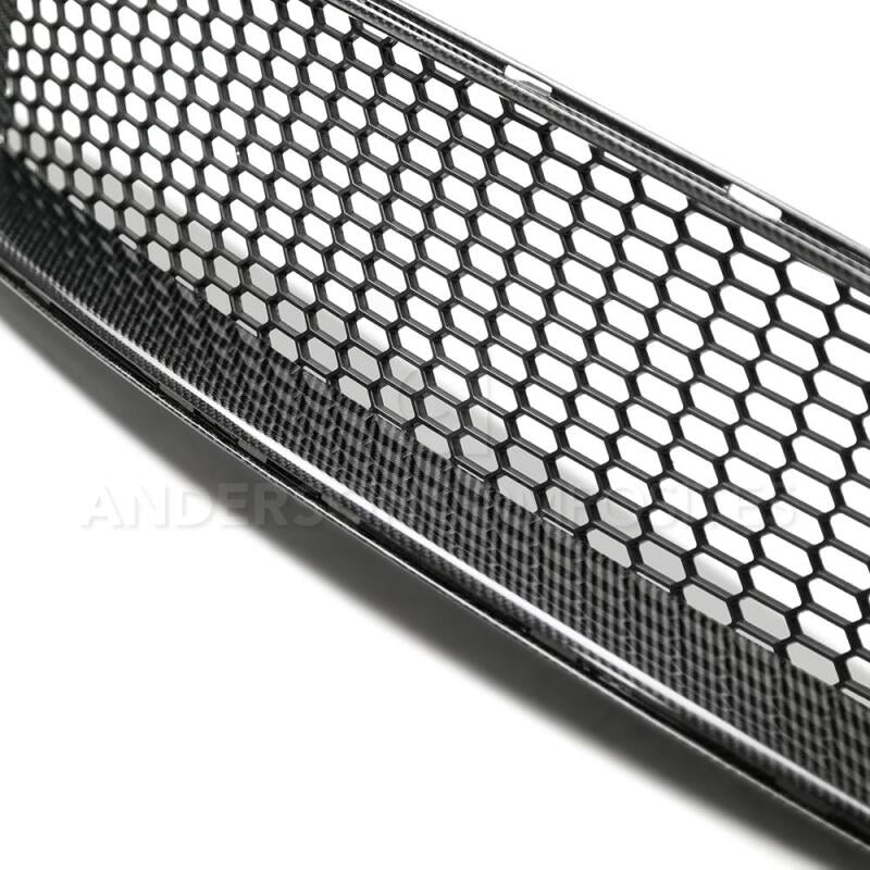 Anderson Composites 2018 Ford Mustang Type - GT Carbon Fiber Upper Grille - My Store