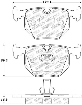 compare product StopTech Performance 01-07 BMW M3 E46 / 00-04 M5 / 04-09 X3 / 00-06 X5 / 1/06-09 Z4 / 9/00-07 330 /