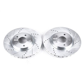 compare product Power Stop 05-08 Chevrolet Cobalt Front Evolution Drilled & Slotted Rotors - Pair