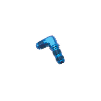 compare product Russell Performance -10 AN 90 Degree Flare Bulkhead (Blue)