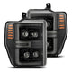 AlphaRex 08 - 10 Ford F250 - 550 NOVA - Series LED Projector Headlights Alpha - Blk w/Activ Light/Seq Signal - My Store