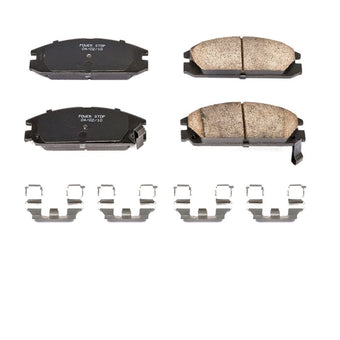 compare product Power Stop 86-89 Acura Integra Front Z17 Evolution Ceramic Brake Pads w/Hardware