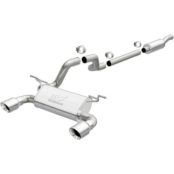 compare product MagnaFlow 2018 Jeep Wrangler L4-2.0L 3in 409SS Cat-Back Exhaust System w/Dual Split Rear Exit