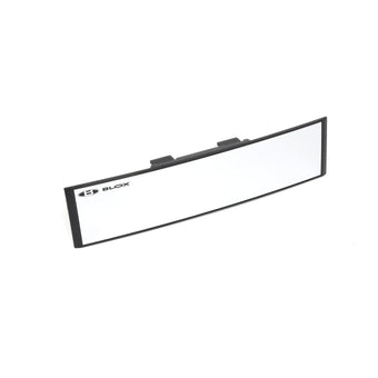 compare product BLOX Racing 290mm Convex Mirror Black Frame No Tint