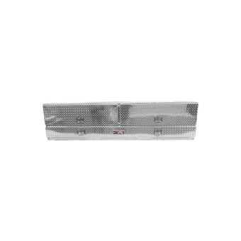 compare product Westin/Brute High Cap 96in Stake Bed Contractor TopSider w/ Doors - Aluminum