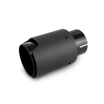 compare product Mishimoto Carbon Fiber Muffler Tip 2.5in Inlet 3.5in Outlet M Black