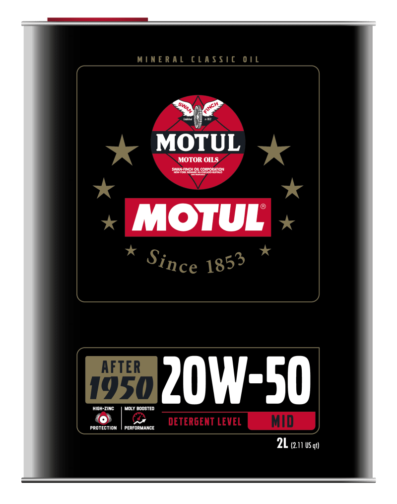 Motul 20W50 Classic Performance Oil - 10x2L - My Store